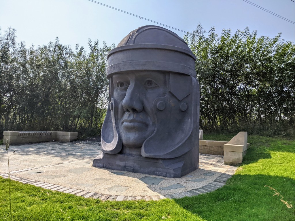 Aurelius Sculpture at Lambhill Stables, Glasgow.